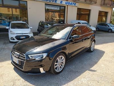 Usado Audi A3 Sport 110 CV (80 kW) 2017 Negro Berlina