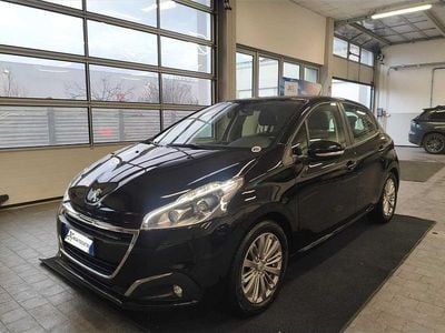 Usata Peugeot 208 Access 82 CV (60 kW) 2018 Nero Utilitaria