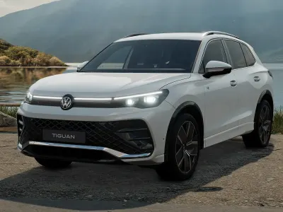 Nuova VW Tiguan R-line Plus 150 CV (110 kW) 2026 Pure white SUV