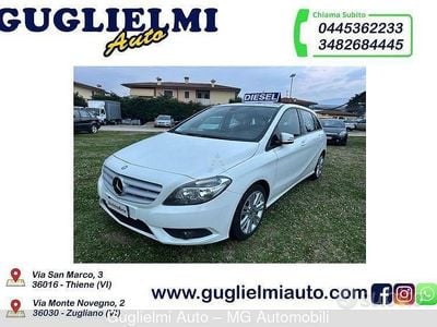 Usata Mercedes B180 Premium 109 CV (80 kW) 2014 Bianco Monovolume