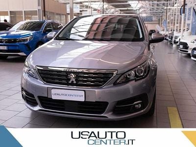 Usata Peugeot 308 Allure 131 CV (96 kW) 2018 Argento Berlina