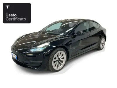 Usata Tesla Model 3 Long Range AWD 324 kW (441 CV) 2021 Solid black Berlina