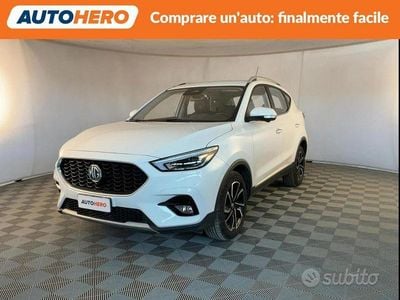 Usata MG ZS Luxury 106 CV (77 kW) 2024 Bianco SUV
