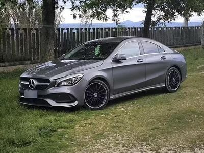 Usata Mercedes CLA200 136 CV (100 kW) 2018 Grigio Berlina