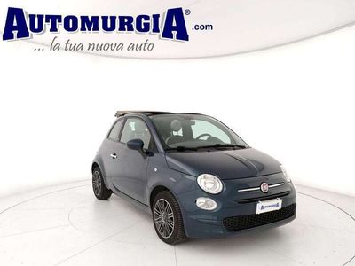 Usata Fiat 500C Pop 70 CV (51 kW) 2020 Blu Cabrio