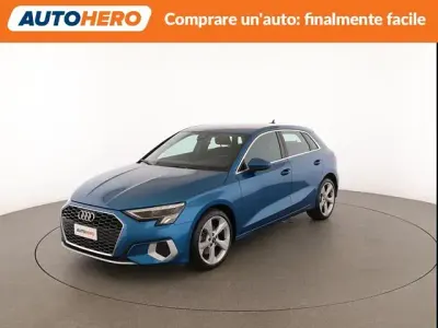 Usata Audi A3 e-tron Advanced 2021 Blu Utilitaria
