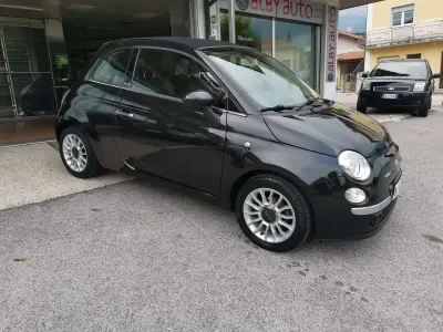 Usata Fiat 500C Lounge 69 CV (50 kW) 2013 Nero Cabrio