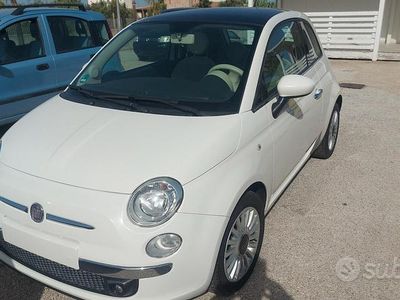 Usata Fiat 500 Lounge 69 CV (50 kW) 2011 Bianco Berlina