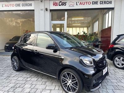 Begagnad Smart ForFour Brabus Xclusive 109 HK (80 kW) 2017 Svart Halvkombi