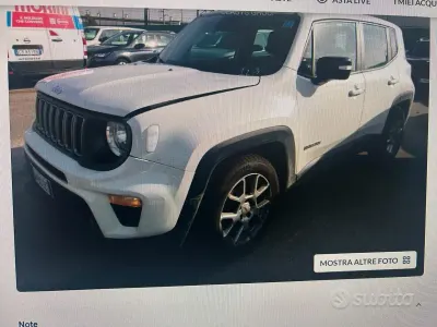 Usata Jeep Renegade Limited 130 CV (95 kW) 2023 Bianco SUV