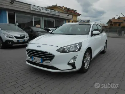 Usata Ford Focus Business Edition 95 CV (69 kW) 2020 Bianco Station wagon