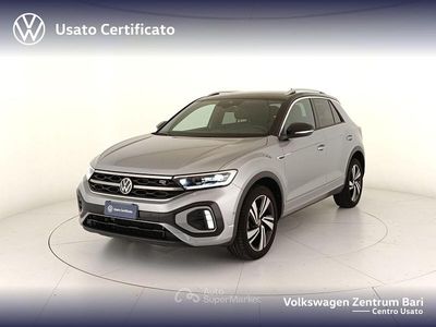 Usata VW T-Roc R-line 110 CV (80 kW) 2022 Argento SUV
