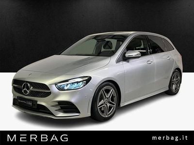 Usata Mercedes B180 AMG Line Premium 136 CV (100 kW) 2023 Argento Monovolume