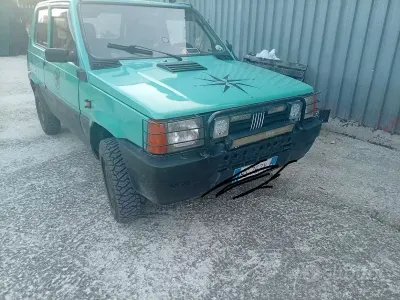Usata Fiat Panda 54 CV (39 kW) 2001 Verde Utilitaria