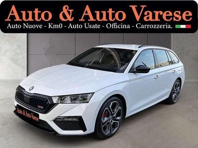 Usata Skoda Octavia RS 245 CV (180 kW) 2022 Bianco Station wagon