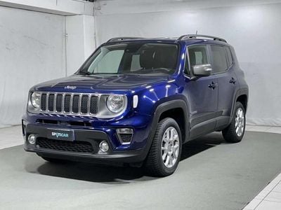 Usata Jeep Renegade Limited 140 CV (102 kW) 2019 Blu/azzurro SUV