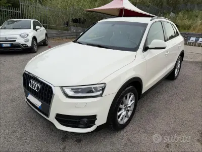 Usata Audi Q3 Advanced 177 CV (130 kW) 2012 Bianco SUV