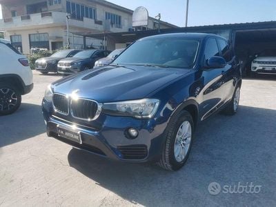 Usata BMW X3 Advantage 190 CV (139 kW) 2017 Blu SUV
