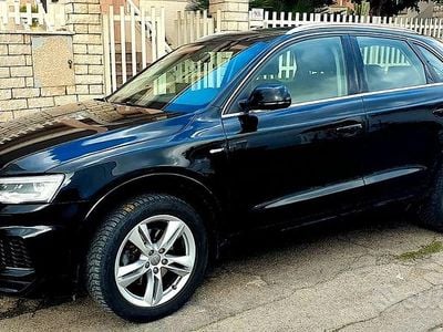 Usata Audi Q3 S-Line 150 CV (110 kW) 2018 Nero SUV