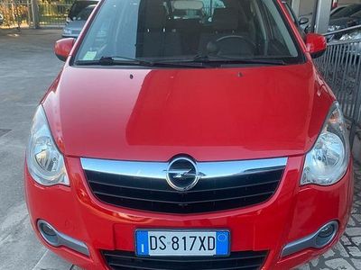 Usata Opel Agila 86 CV (63 kW) 2008 Rosso Utilitaria