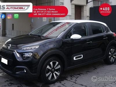 Usata Citroën C3 Shine 102 CV (75 kW) 2021 Nero Utilitaria