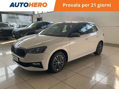Usata Skoda Fabia Style 80 CV (58 kW) 2022 Bianco Utilitaria