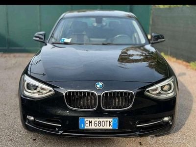 Usata BMW 120 Sport Line 184 CV (135 kW) 2012 Nero Utilitaria