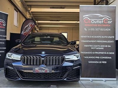 Usata BMW 520 M Sport 190 CV (139 kW) 2021 Nero Station wagon