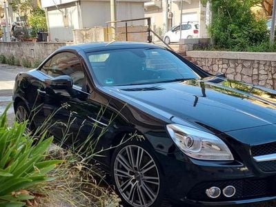 Usata Mercedes SLK200 184 CV (135 kW) 2012 Nero Cabrio
