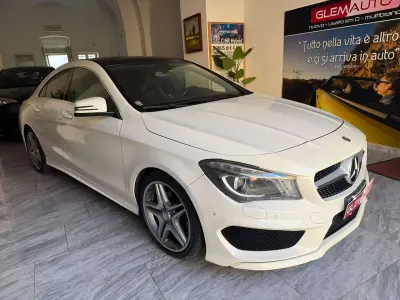 Usata Mercedes CLA200 Premium 136 CV (100 kW) 2013 Bianco Coupé