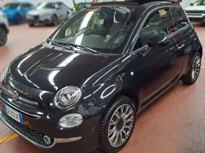 Usata Fiat 500C Sport 69 CV (50 kW) 2020 Nero Cabrio