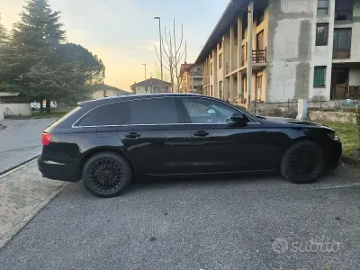 Usata Audi A6 190 CV (139 kW) 2014 Nero Station wagon