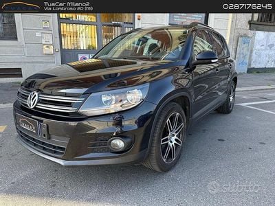 Usata VW Tiguan 125 CV (91 kW) 2016 Nero SUV