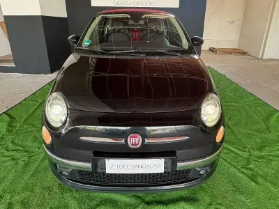 Usata Fiat 500C Lounge 95 CV (69 kW) 2013 Nero Cabrio