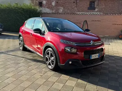 Usata Citroën C3 Shine 75 CV (55 kW) 2017 Rosso Berlina