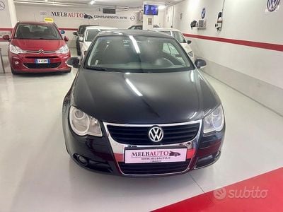 Usata VW Eos 140 CV (102 kW) 2008 Nero Cabrio
