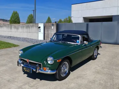 Usata MG B 96 CV (70 kW) 1972 Verde Cabrio