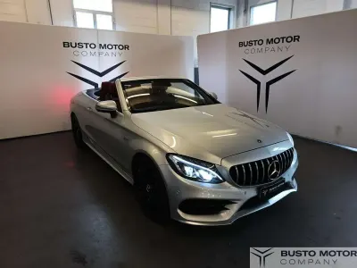 Usata Mercedes C43 AMG AMG 367 CV (269 kW) 2017 Argento / metallizzato Cabrio