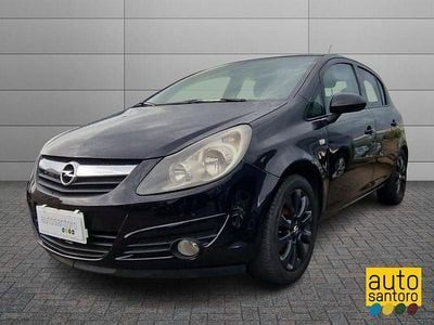 Usata Opel Corsa Club 80 CV (58 kW) 2010 Nero Berlina