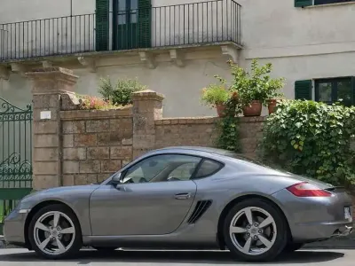 Usata Porsche Cayman 245 CV (180 kW) 2008 Grigio Coupé