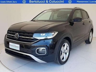 Usata VW T-Cross Advance 110 CV (80 kW) 2023 Nero metallizzato SUV