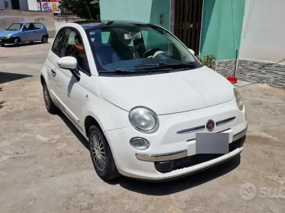 Usata Fiat 500 69 CV (50 kW) 2008 Bianco Berlina