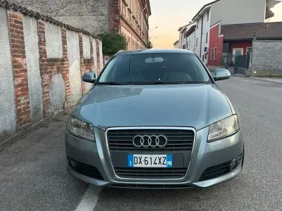 Usata Audi A3 105 CV (77 kW) 2009 Grigio Utilitaria