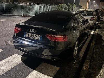 Usata Audi A5 S-Line 190 CV (139 kW) 2009 Nero Coupé
