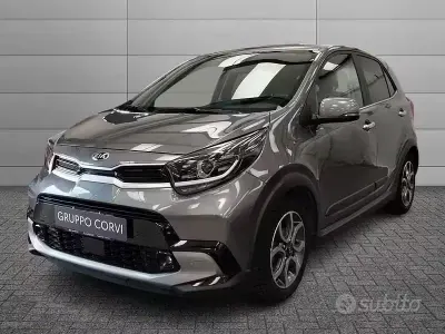 Usata Kia Picanto X-Line 67 CV (49 kW) 2021 Grigio Utilitaria