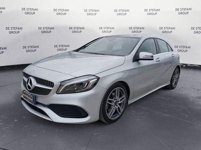 Usata Mercedes A200 Premium 136 CV (100 kW) 2017 Argento Utilitaria