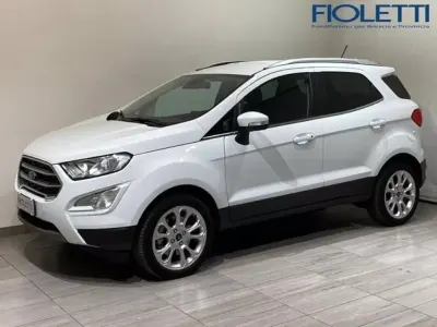 Usata Ford Ecosport Titanium 125 CV (91 kW) 2021 Bianco SUV