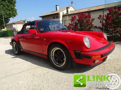 Usata Porsche 911SC 204 CV (150 kW) 1983 Rosso Cabrio