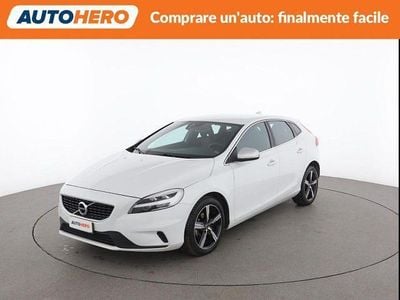 Usata Volvo V40 R-Design 120 CV (88 kW) 2019 Bianco Berlina