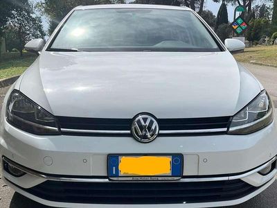 Usata VW Golf VII Business 125 CV (91 kW) 2018 Bianco Berlina